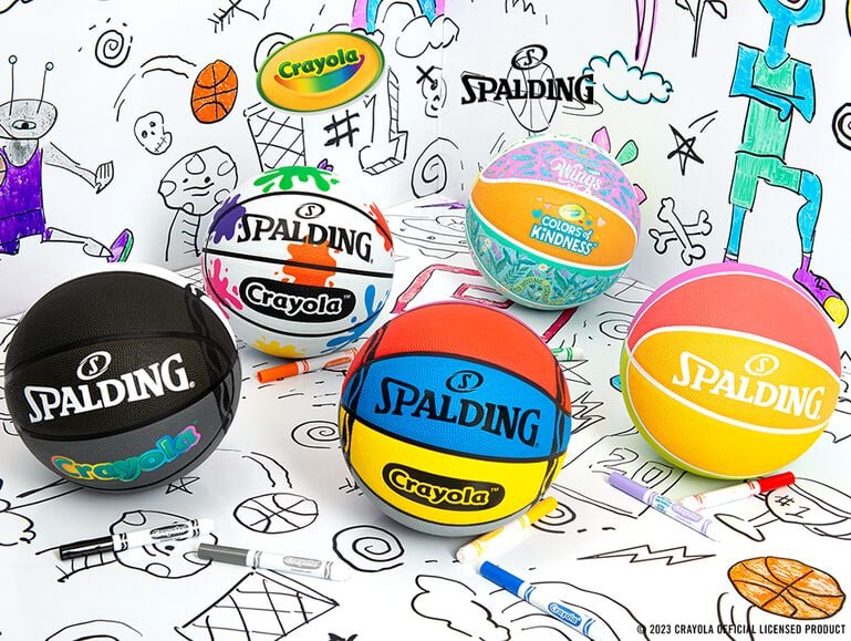 Spalding x Crayola 